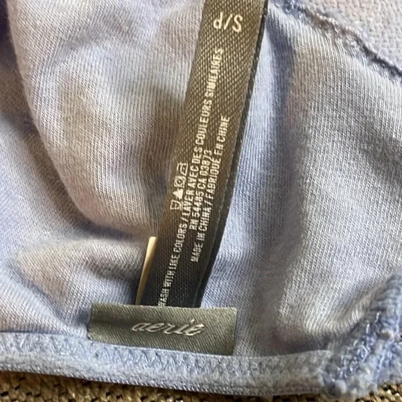 Aerie lace lavender keyhole back racerback bralette - Picture 8 of 11